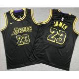 LeBron James, LA Lakers (Black) -NIÑOS
